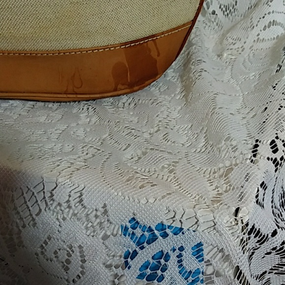 VINTAGE GUCCI Canvas & leather Bag - Picture 4 of 8